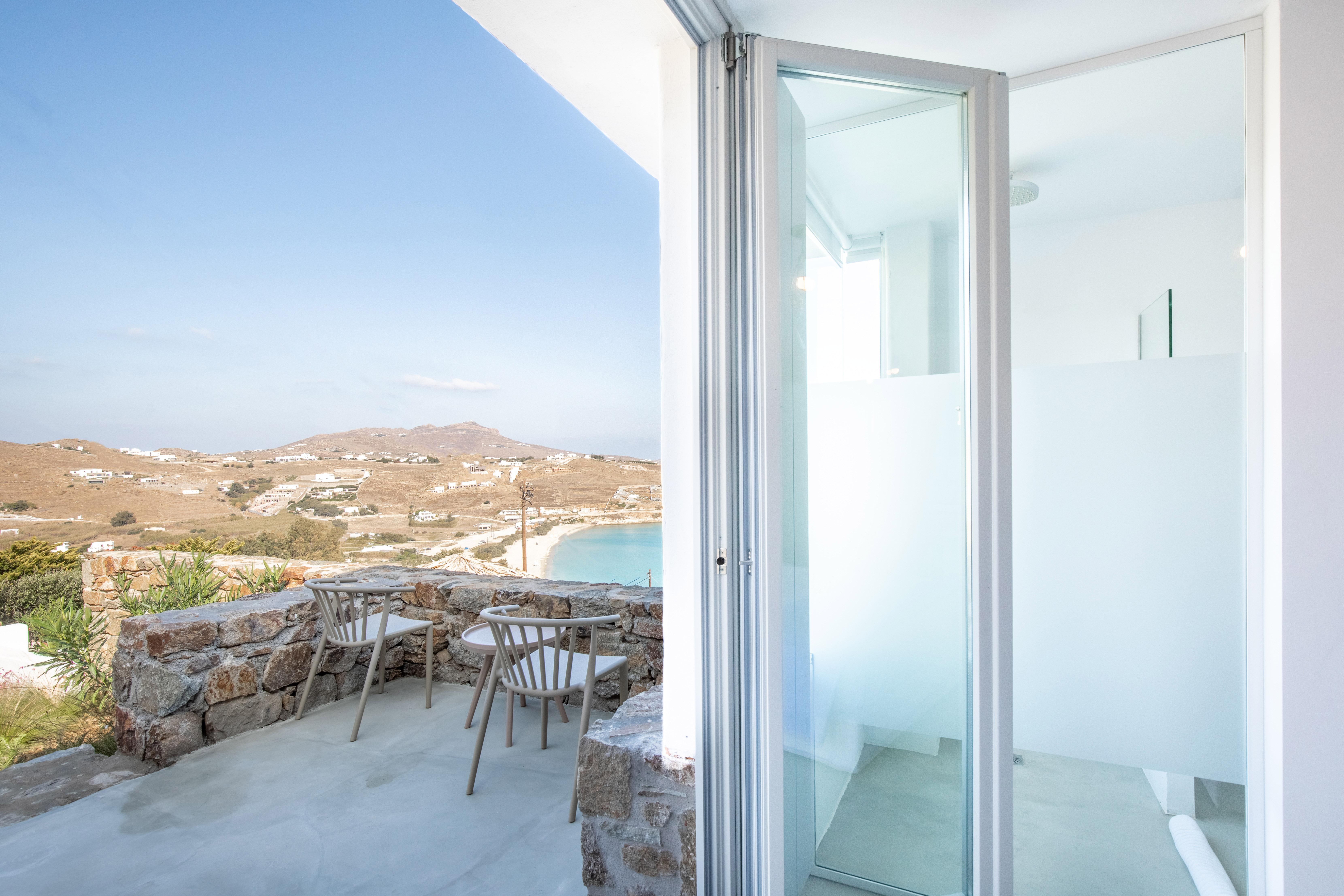 The Summit Of Mykonos Bed & Breakfast Kalo Livadi Eksteriør bilde