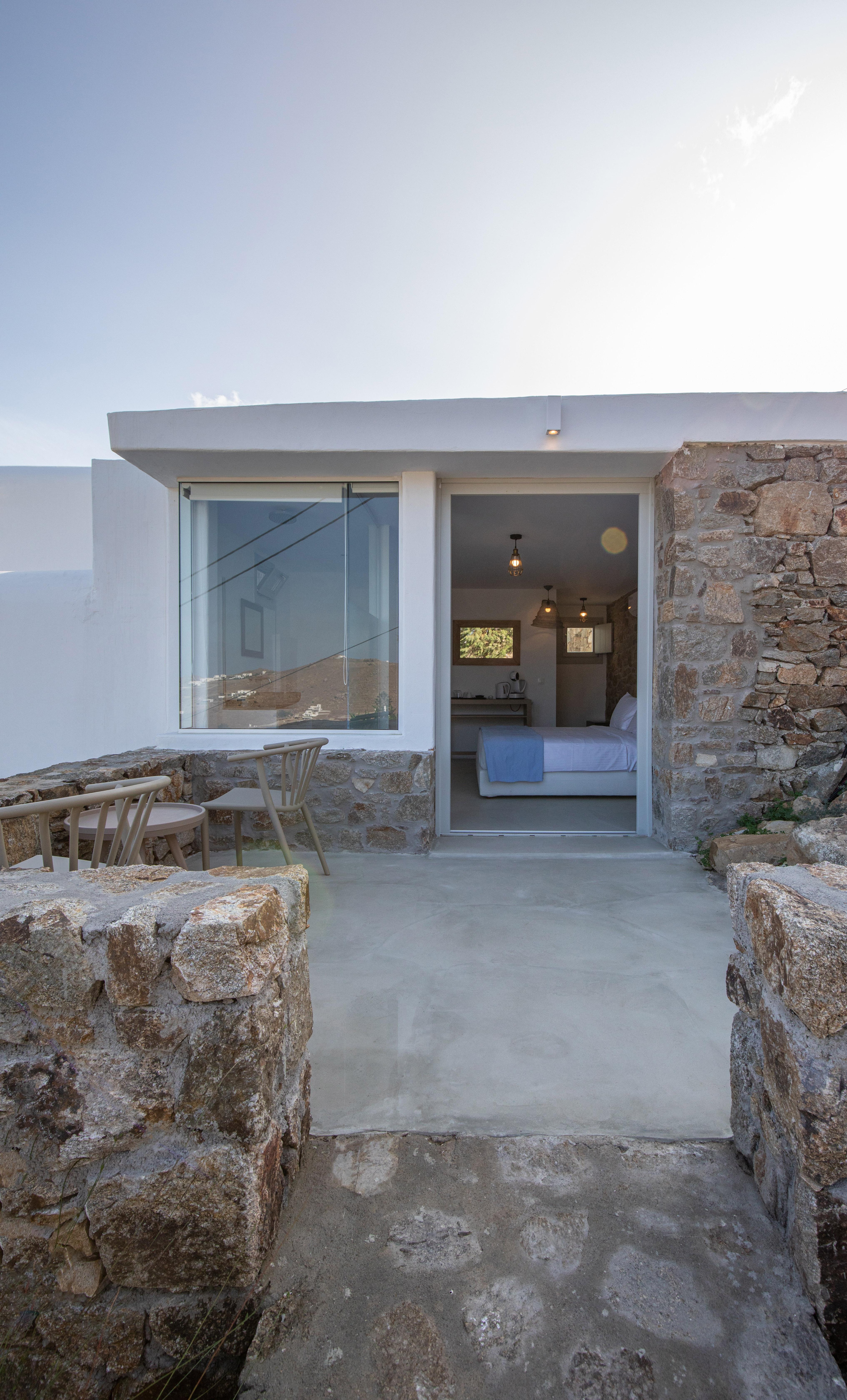 The Summit Of Mykonos Bed & Breakfast Kalo Livadi Eksteriør bilde