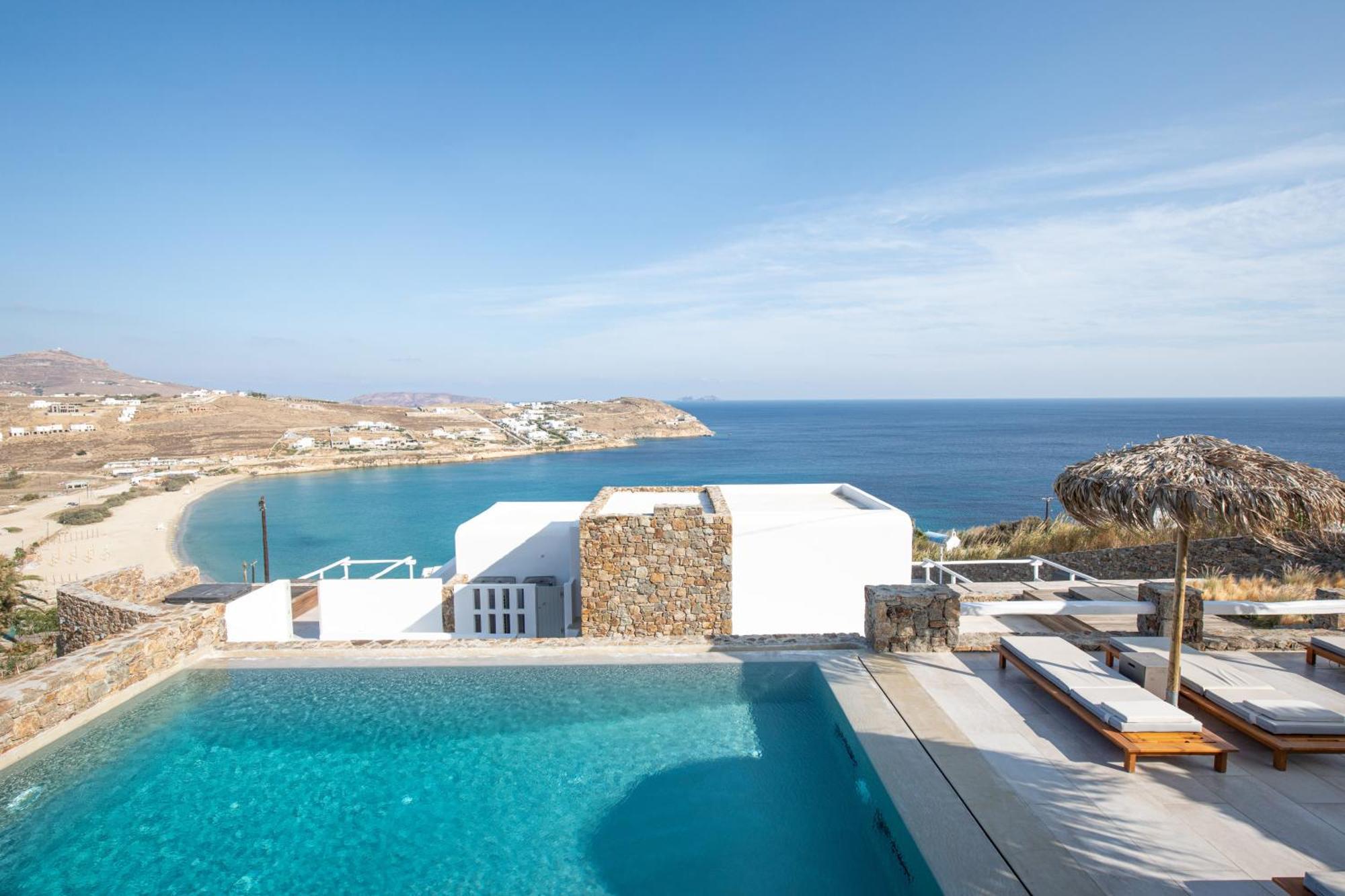 The Summit Of Mykonos Bed & Breakfast Kalo Livadi Eksteriør bilde