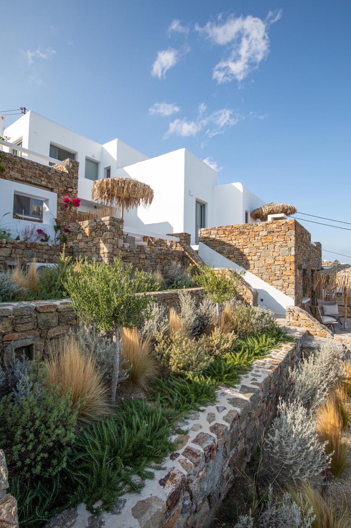 The Summit Of Mykonos Bed & Breakfast Kalo Livadi Eksteriør bilde